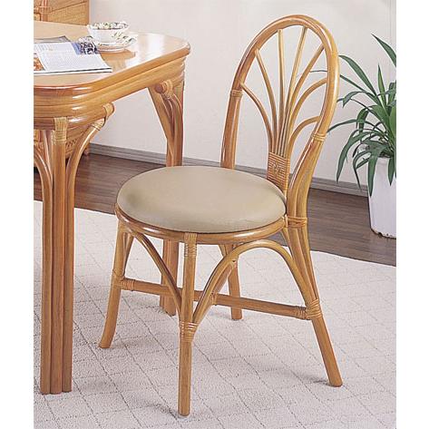 籐椅子 ラタンチェア ダイニングチェアー アジアンテイスト