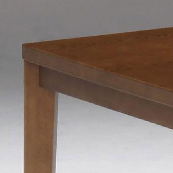 ハイタイプこたつテーブル ダイニングコタツ90×75センチ 長方形こたつ