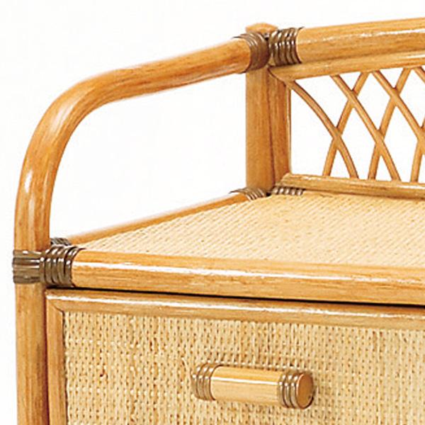 ラタン チェスト　引き出し9個 籐家具 ラタンチェスト ワイドタイプ 127センチ幅 引出し収納 W-992 籐