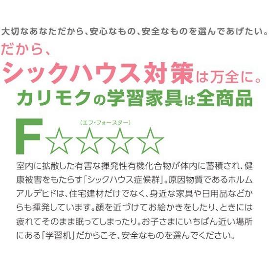 カリモク学習椅子 デスクチェア XT0611 完成品 木部4色、座面3色対応の画像