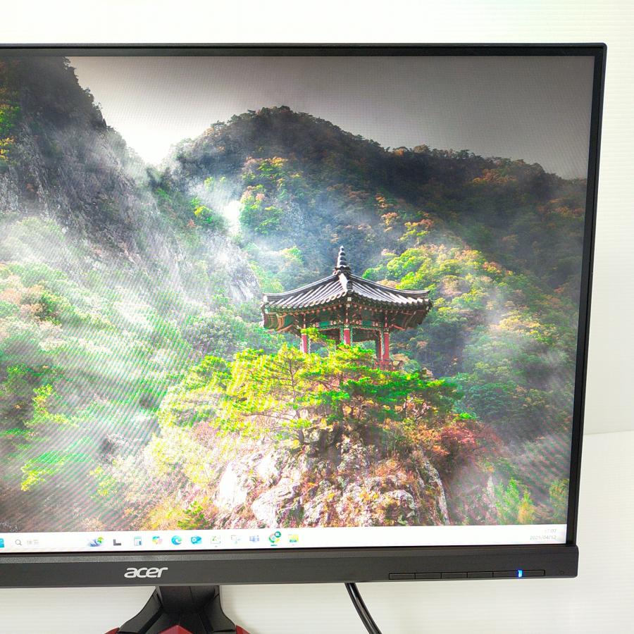 【美品】Acer SigmaLine 24.5インチ 0.6ms/165Hz Acer(エイサー) 24.5型 0.6ms 165Hz SigmaLine