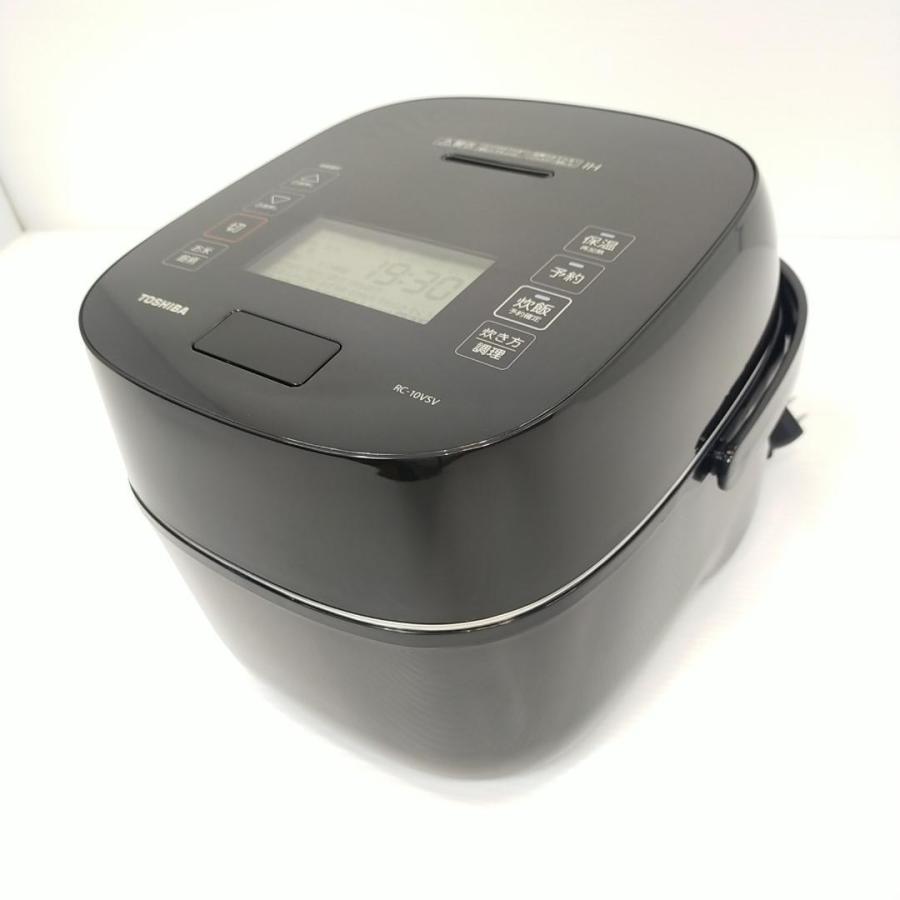 炎匠炊き 東芝 炊飯器 5.5合 RC-10VSV 真空圧力IH 24年製 : サンワ