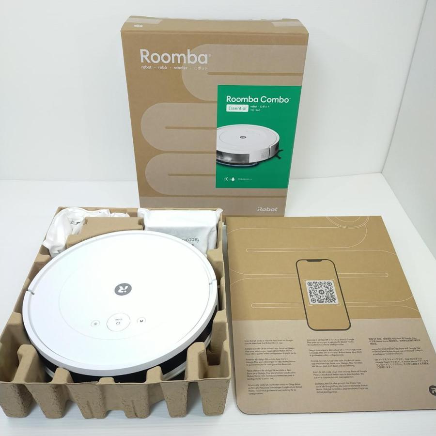 美品☆Roomba Combo ロボット掃除機 Y011260 ルンバ ロボット掃除機 コンボ Essential robot Y011260 : サンワ