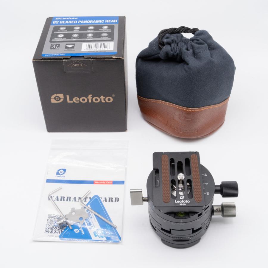Leofoto 【6カ月返品保証付】Leofoto G2+NP-60 ギア雲台 [並行 Leofoto 【6カ月返品保証付】Leofoto G2+NP-60 ギア雲台 [並行