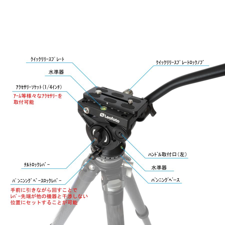 Leofoto BV-10 ビデオ雲台 アルカスイス互換 軽量 動画撮影[並行 Leofoto BV-10 ビデオ雲台 アルカスイス互換 軽量 動画撮影[並行