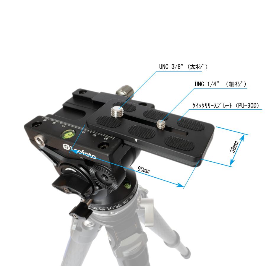 Leofoto BV-10 ビデオ雲台 アルカスイス互換 軽量 動画撮影[並行 Leofoto BV-10 ビデオ雲台 アルカスイス互換 軽量 動画撮影[並行
