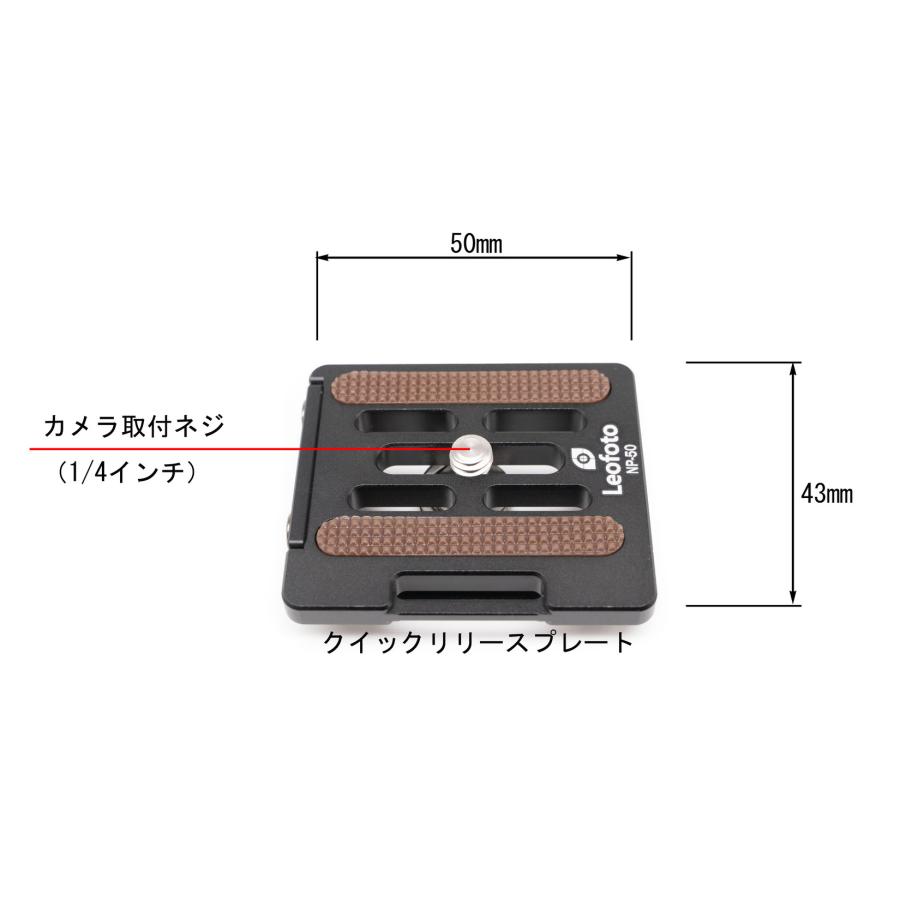 Leofoto BV-1R ビデオ雲台 一脚・三脚用 アルカスイス互換 軽量 Leofoto BV-1R ビデオ雲台 一脚・三脚用 アルカスイス互換 軽量