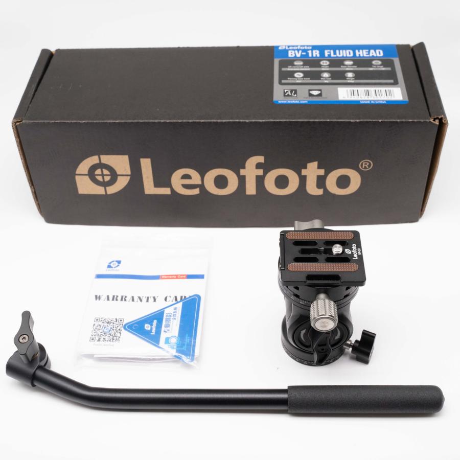 Leofoto BV-1R ビデオ雲台 一脚・三脚用 アルカスイス互換 軽量 Leofoto BV-1R ビデオ雲台 一脚・三脚用 アルカスイス互換 軽量