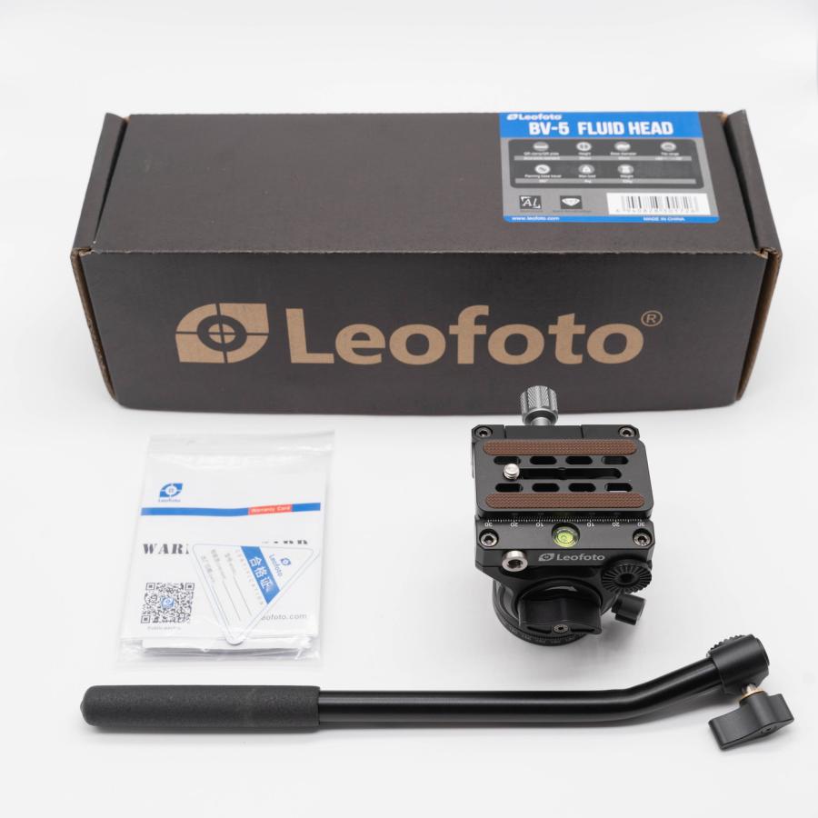 Leofoto BV-5 ビデオ雲台 一脚・三脚用 アルカスイス互換 軽量 Leofoto BV-5 ビデオ雲台 一脚・三脚用 アルカスイス互換 軽量
