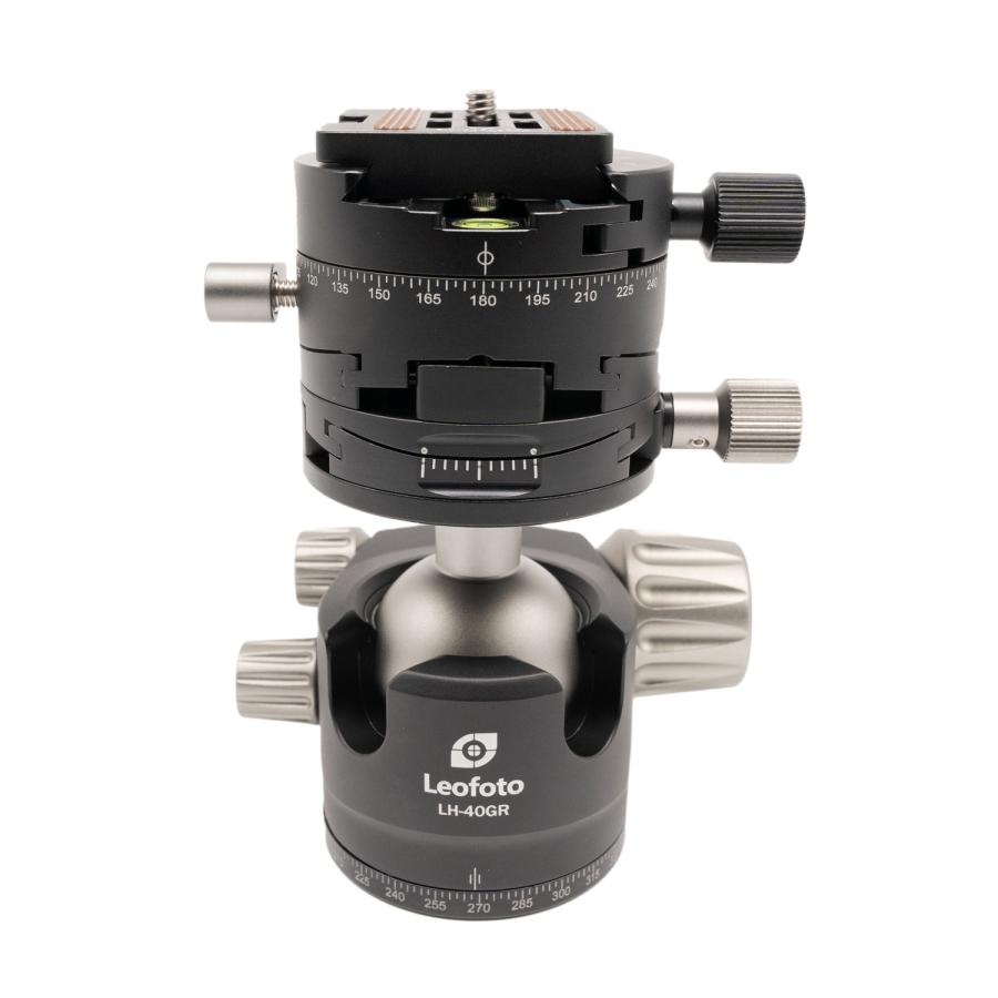 Leofoto Leofoto(レオフォト) LH-40GR+NP-60 ギア搭載自由雲台 Leofoto Leofoto(レオフォト) LH-40GR+NP-60 ギア搭載自由雲台