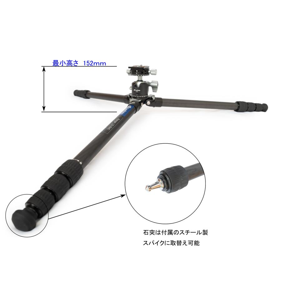 レンジャーシリーズ Leofoto (レオフォト) LS-254C+LH-30R+DC レンジャーシリーズ Leofoto (レオフォト) LS-254C+LH-30R+DC