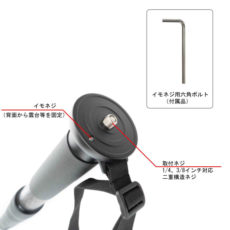 Leofoto MP-366C 一脚 カーボン 野鳥撮影 スポーツ撮影【並行 Leofoto MP-366C 一脚 カーボン 野鳥撮影 スポーツ撮影【並行