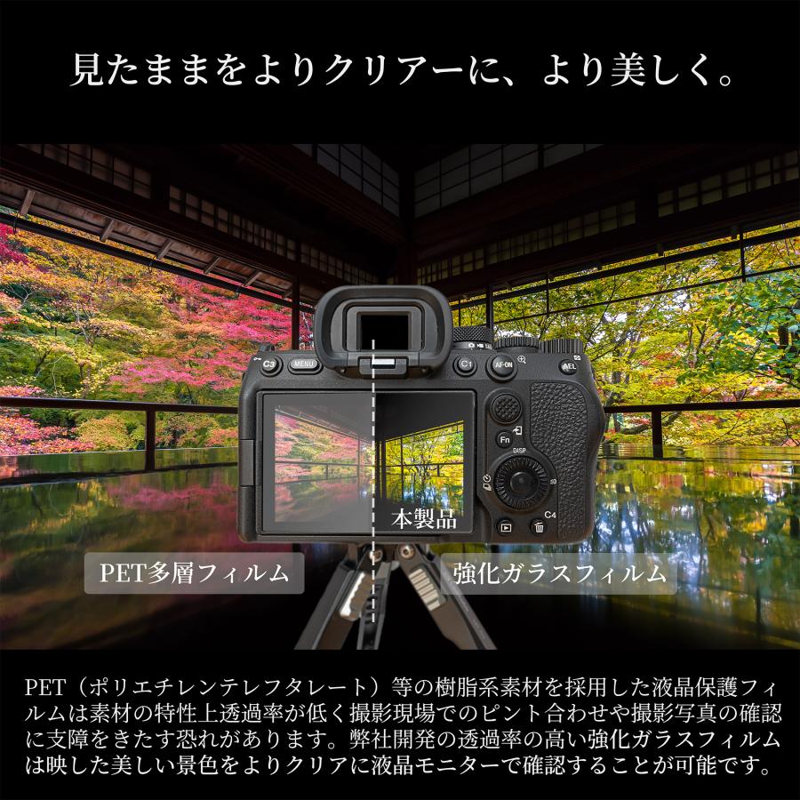シグマ（SIGMA） SIGMA fp / fp L 専用 ガラスフィルム 液晶 保護 硬度