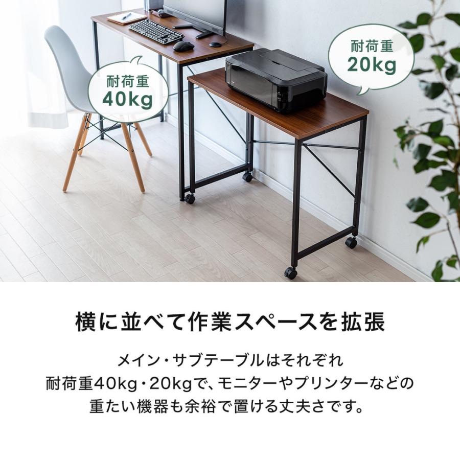 最大53 オフ デスク 幅90cm 幅78cm 2台セット キャスター付き パソコンデスク 机 Pcデスク 作業台 学習机 木目調 シンプルワーク デスク テーブル 拡張デスク13 800円 Trafego Agenciaepico Com Br