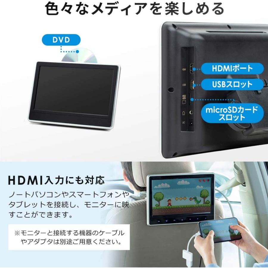 正規品質保証 車載用ヘッドレストモニター リアモニター Dvdプレーヤー 車載プレーヤー シガー接続 Hdmi入力 Dvd Microsd 大画面 簡単取付 車用12 800円 Aynaelda Com