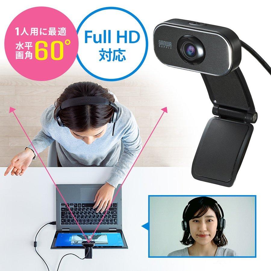 Amazon サンワダイレクト 360度webカメラ ノイズ軽減マイク搭載 200万画素 Zoom Skype Teams 対応 角度 高さ調整 三脚対応 ケーブル3m 400 Cam084 サンワダイレクト ウェブカメラ 通販