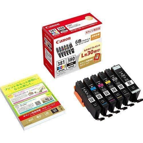 CANON キヤノン 純正インクタンク BCI-381+380/6MP マルチパックの商品画像（Yahoo!ショッピング）