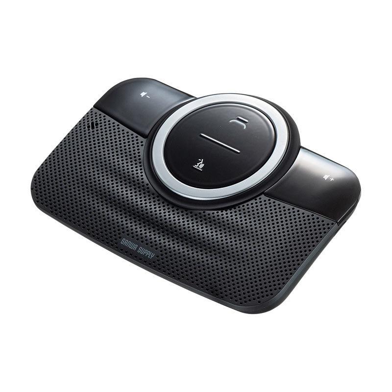 ハンズフリー 車 Bluetooth 車載 通話 電話 Iphone スマホ 携帯 ノイズキャンセリング 高音質 自動車 運転中通話 ながら運転対策 Mm Btcar3 サンワダイレクト 通販 Paypayモール