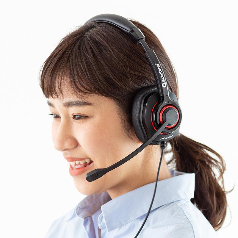 サンワサプライ ノイズキャンセリングマイク付きusbヘッドセット Mm Hsu13pro サンワダイレクト 通販 Paypayモール