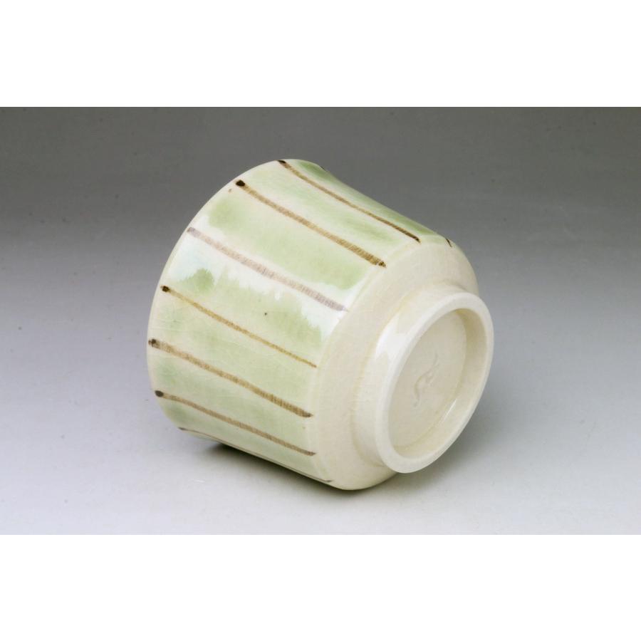 ■ぐい呑・小向付特集■加藤唐三郎 銅彩ぐい呑10客(揃) 各共箱 径6.5cm 小鉢・向付に最適！No.9 【メリー】