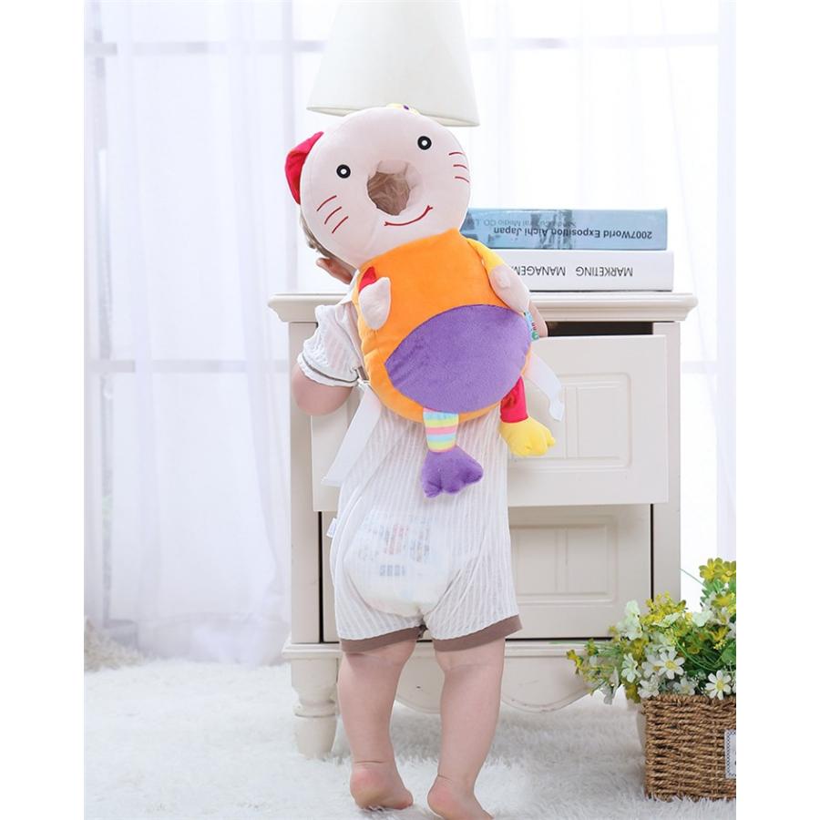 赤ちゃん 毎日続々入荷 転倒防止 リュック ごっつん防止 キッズ 乳幼児 頭保護 ムレない 出産祝い ベビー パッド クッション 転倒枕
