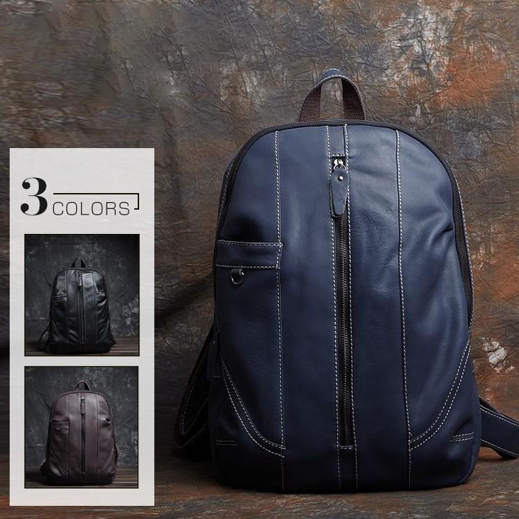 リュック メンズ リュックサック 本革 牛革 デイパック ビジネス