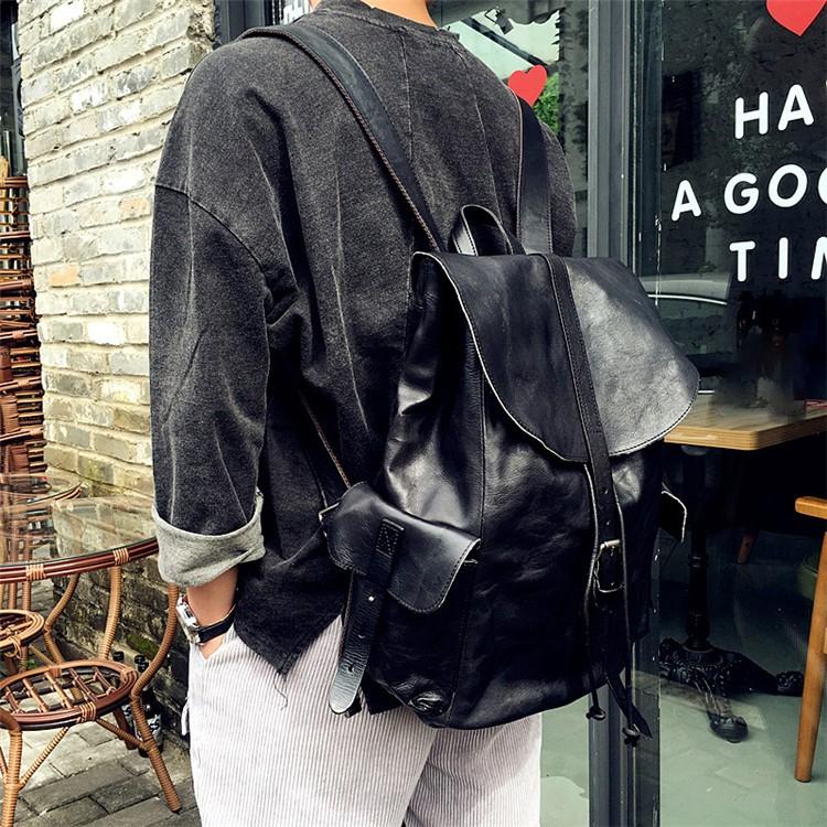 超美品 リュック メンズ リュックサック 本革 牛革 デイパック ビジネス バックパック レザー 通勤通学 旅行 出張 アウトドア 自転車鞄 カバン 男女兼用 代引不可 Nuevo Canecaspulido Com