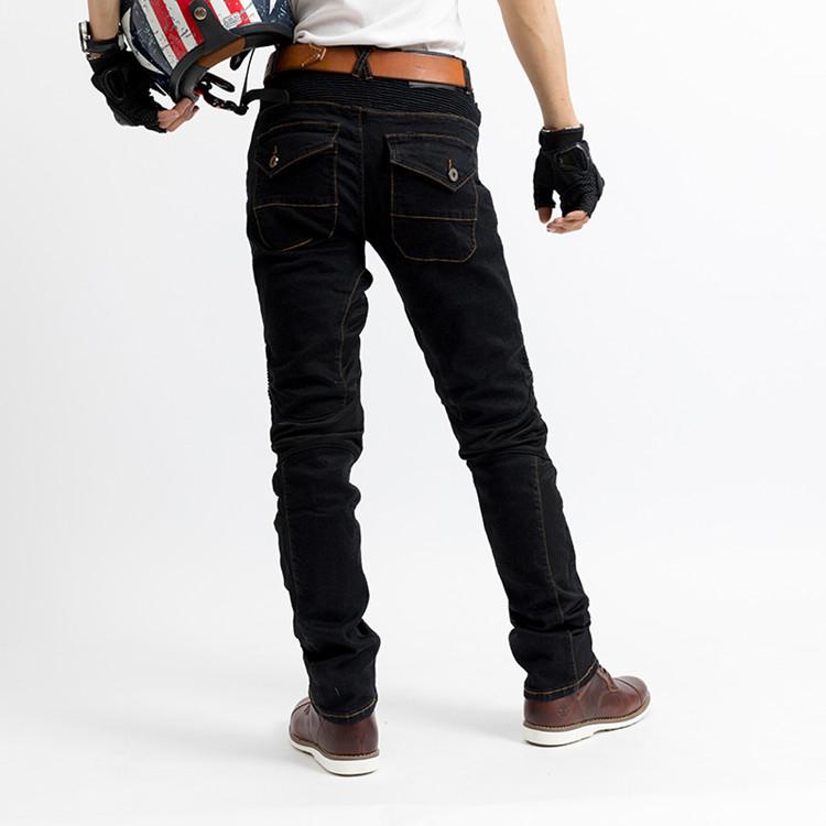 MOTOLAND ライディングデニムパンツ プロテクター付き ブラック 未使用 メンズ バイクパンツ ライディングパンツ ライダーパンツ バイク