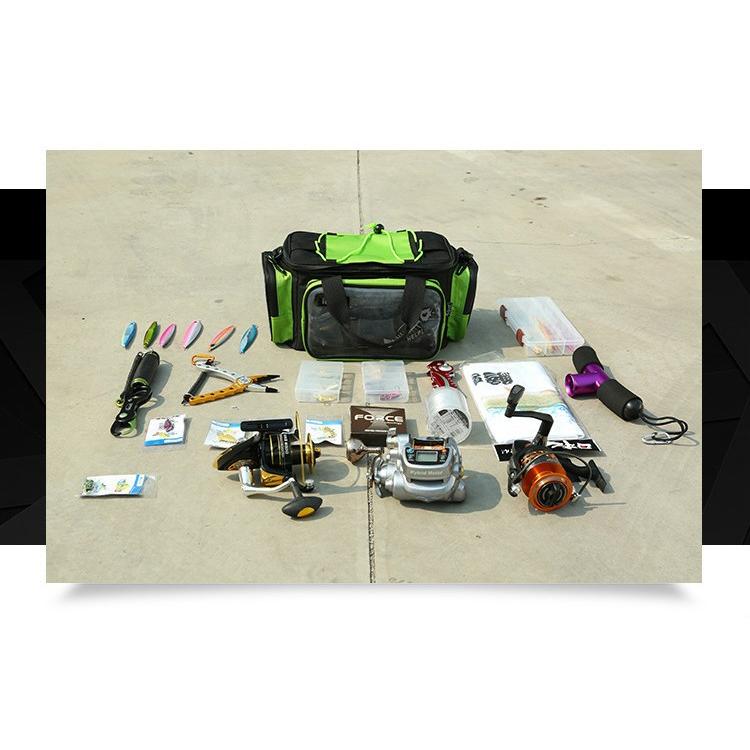 ルアーバッグ フィッシングバック コンパクト 釣りバッグ 防水 手提げ