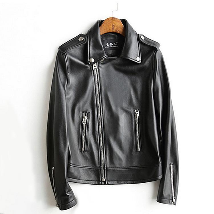 バイクジャケット レディース 春秋冬 ライダースジャケット 本革ジャケット ラム革 レザージャケット Leather Jacket 革ジャン ファッション 送料無料 Honkawa Ladysjk0 Sanwa Fashion 通販 Yahoo ショッピング