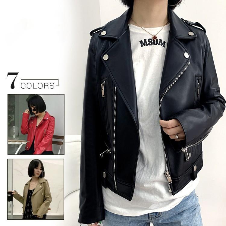レディース革ジャン 本革 秋冬 レザージャケット ライダースジャケット ラム革 バイクウェア シングル 女性用 上品 防寒防風 Honkawa Ladysjk097 Sanwa Fashion 通販 Yahoo ショッピング