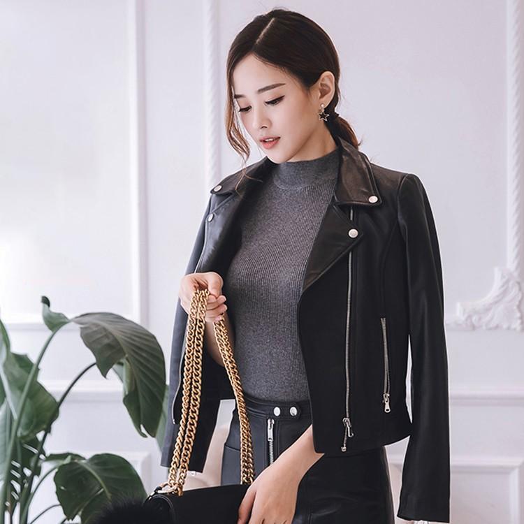 レディース革ジャン 本革 秋冬 レザージャケット ライダースジャケット ラム革 バイクウェア シングル 女性用 上品 防寒防風 Honkawa Ladysjk121 Sanwa Fashion 通販 Yahoo ショッピング