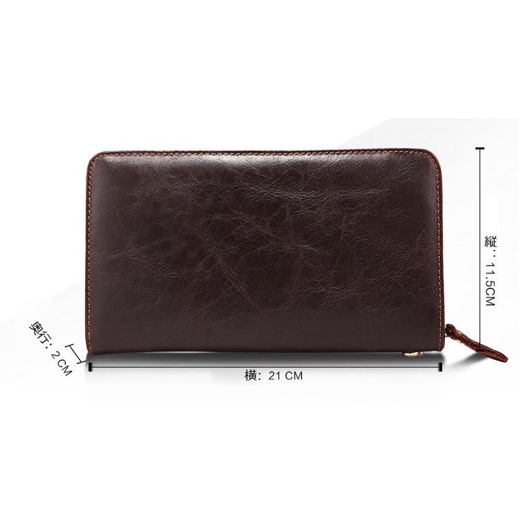 本革 財布 メンズ サイフ さいふ 男性 長財布 カジュアル 多機能 大