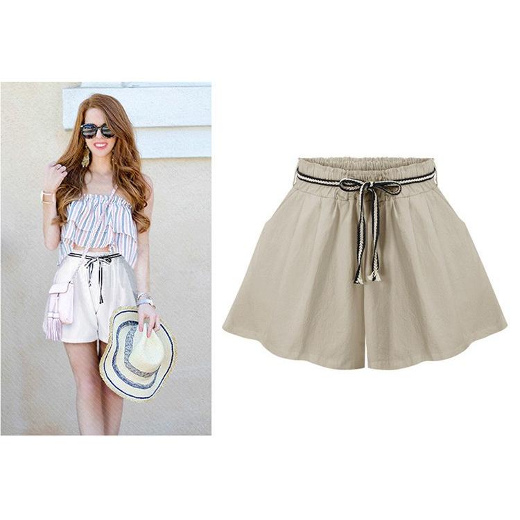 ショーパン レディースショートパンツ 春 夏 レディース ボトムス ゴムウェスト 短パンツ シンプル 無地 女性用 大きいサイズ カジュアル 細身 Ladystanpan013 Sanwa Fashion 通販 Yahoo ショッピング