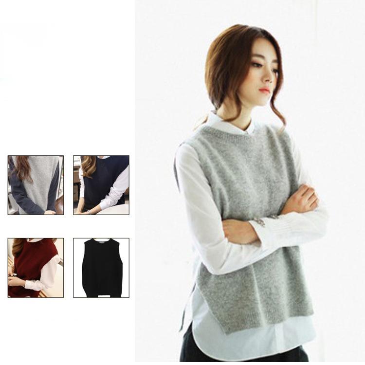 レディースコットンベスト ニットベスト レディースベスト 春 秋 無地 ノースリーブ Ol 婦人 ゆったり 通学 通勤 カジュアル 代 30代 40代 Ladysvest029 Sanwa Fashion 通販 Yahoo ショッピング