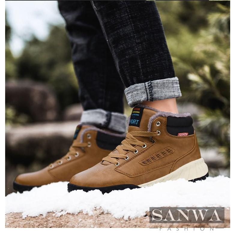 ムートンブーツ ショートブーツ メンズブーツ ワークブーツ 裏起毛 おしゃれ トレンド 合わせやすい カジュアル 冬靴 防滑 防寒 オシャレ 暖かい Jolo Pk