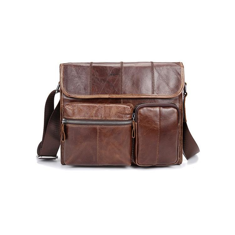 本革 メッセンジャーバッグ ショルダーバッグメンズ 斜めがけ 2way