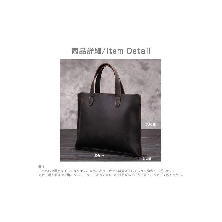 ハンドバッグ トートバッグ メンズ 本革 2way 手提げバッグ ショルダー