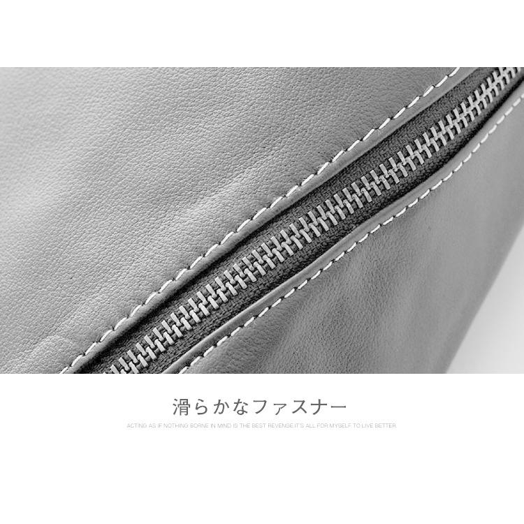 ボディバッグ メンズ 本革 2way 縦型 斜め掛け ショルダーバッグ