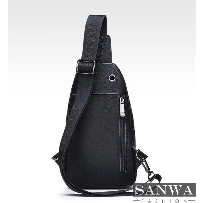 ボディバッグ メンズ 本革 2way 縦型 斜め掛け ショルダーバッグ