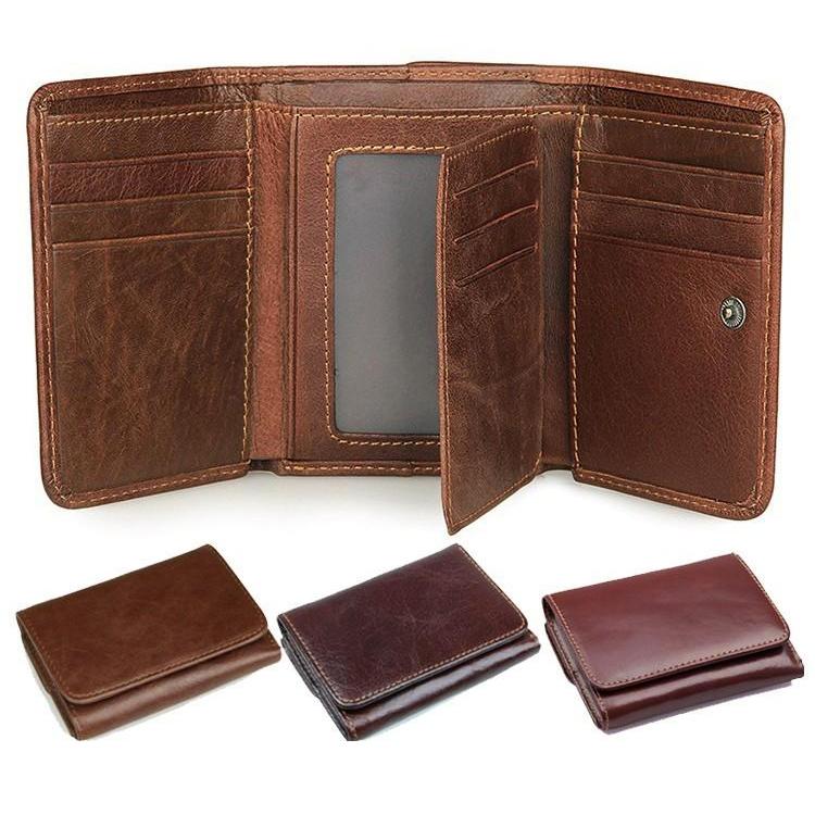 三つ折り財布 メンズ 財布 本革 サイフ ウォレット wallet 大収納 大