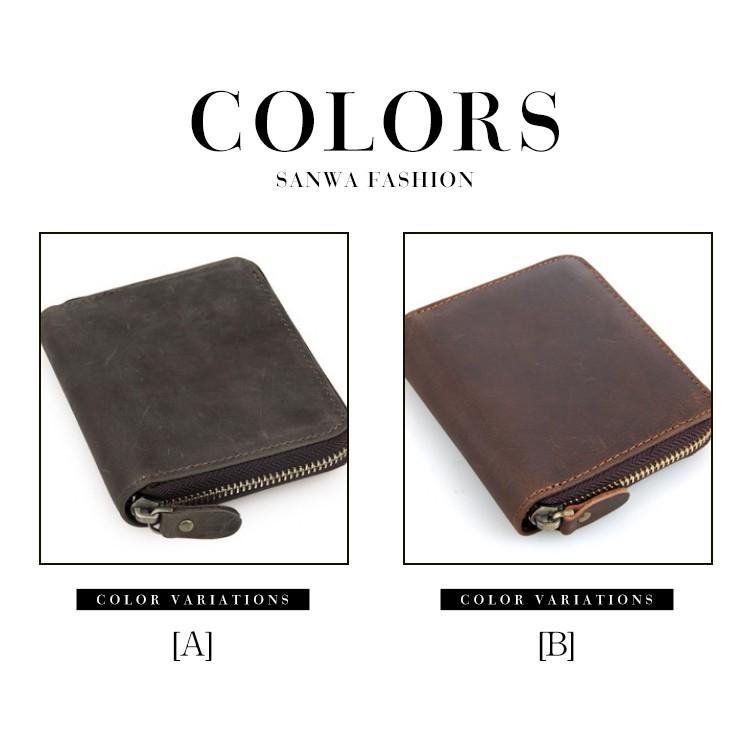 財布 二つ折り メンズ 財布 本革 サイフ ウォレット wallet 大収納 大