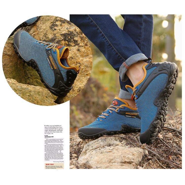 トレッキングシューズ メンズ レディース 登山靴 疲れない 軽量 防水