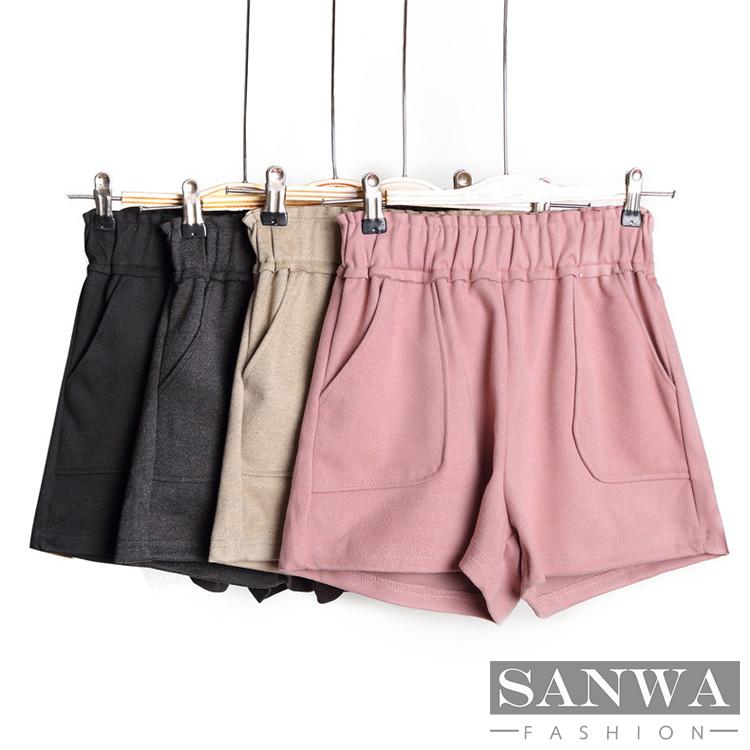 ショートパンツ レディース 厚手 ショーパン ハーフパンツ おしゃれ カジュアル 短パン 女性用 春秋物 冬物 ボトムス Ol 通勤 着まわし Nvsnizidk236 Sanwa Fashion 通販 Yahoo ショッピング