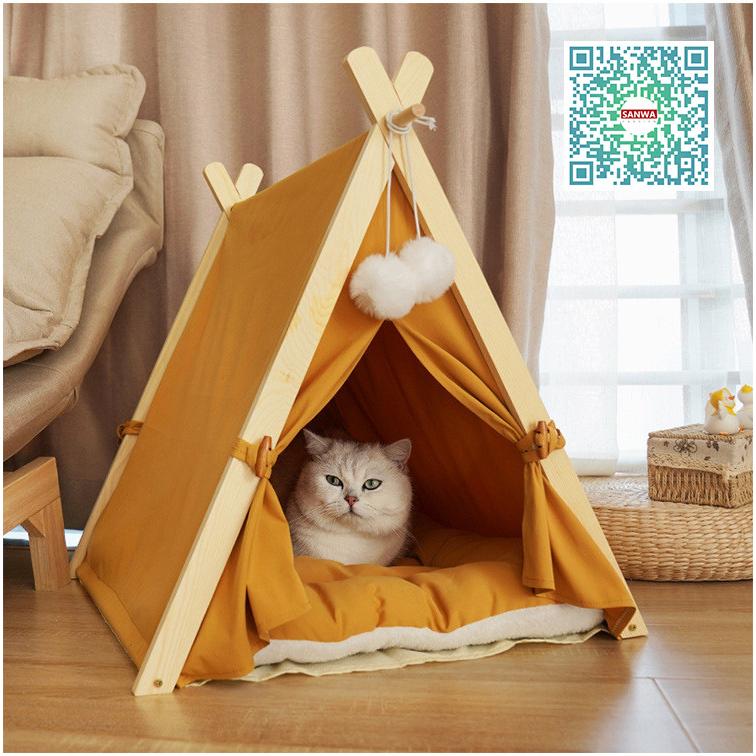 ペットテント ペットベッド キャットハウス 小型犬 猫 犬 猫箱 ペットグッズ ドッグハウス キャットハウス 猫ハウス 寝床 隠れ家 かわいい  組み立て簡単 :pettent056s:sanwa fashion - 通販 - Yahoo!ショッピング