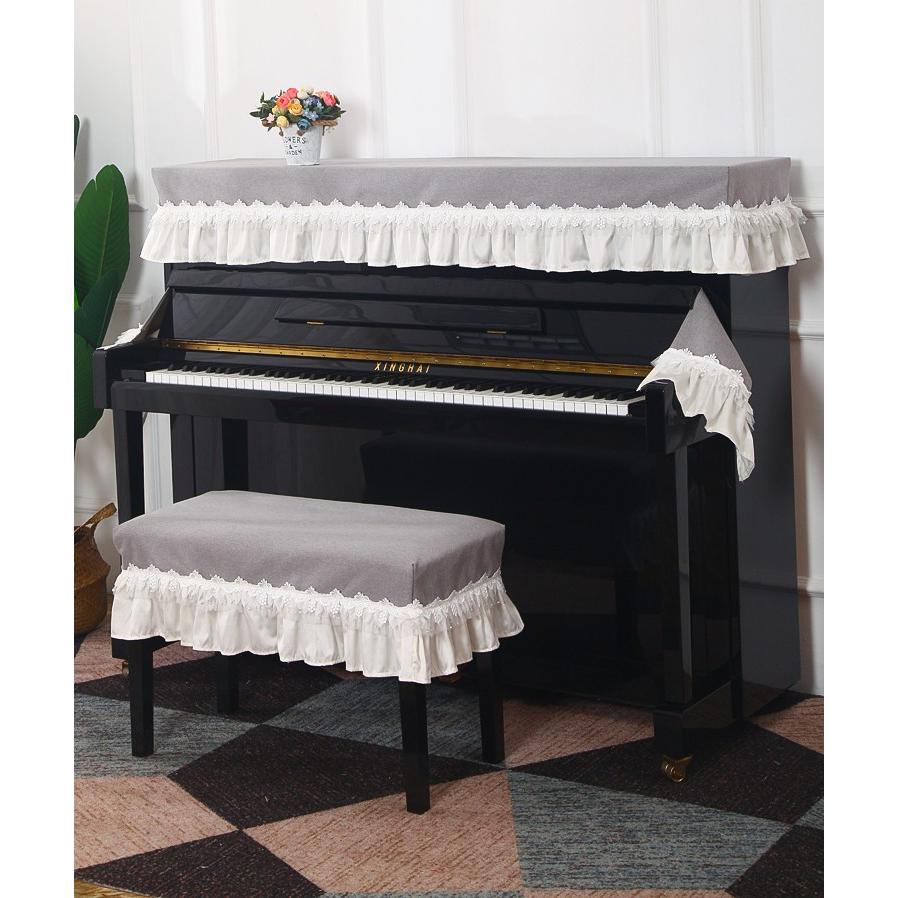 ピアノカバー アップライト トップカバー ピアノ 防塵カバー モダン