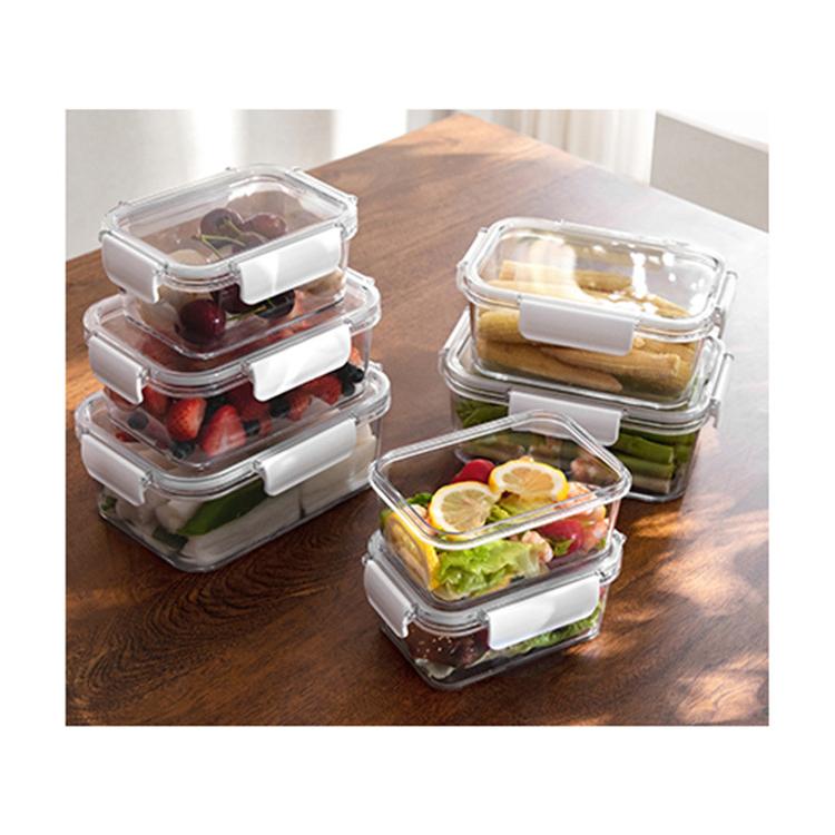 保存容器 フードコンテナ 蓋付き 食品 ストッカー 小物 収納ケース