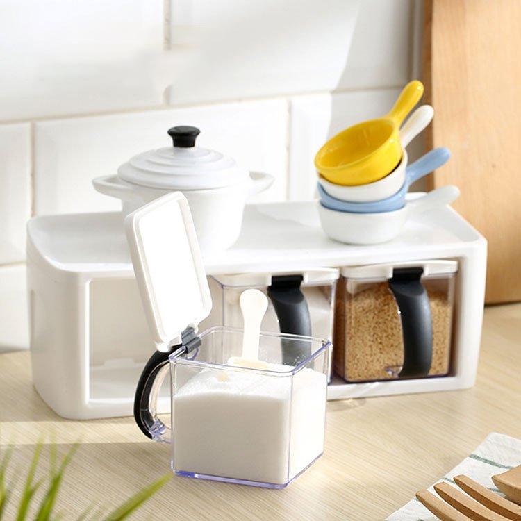 調味料入れセット 調味料容器 ストッカー 収納ケース キッチン収納 保存容器 スパイスボトル 塩 胡椒 香辛料 砂糖 醤油 Spicejars060 Sanwa Fashion 通販 Yahoo ショッピング