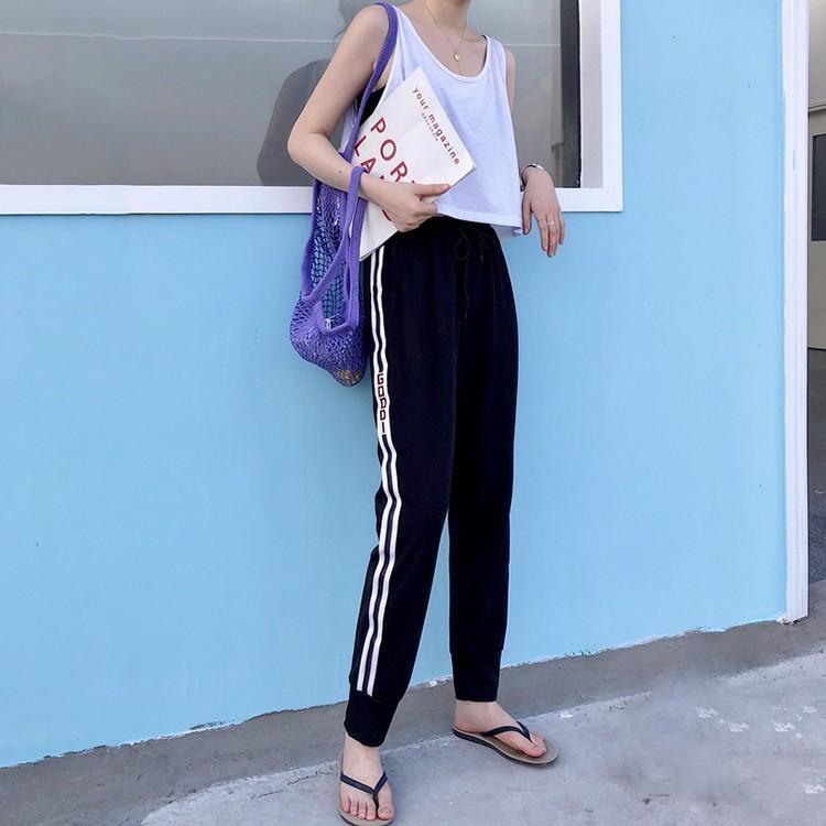 ジョガーパンツ レディース テーパードパンツ ストライプ ゆったり カジュアル 韓国風 チノパン サルエルパンツ レディース ボトムス おしゃれ 女性用 Wmshlk017 Sanwa Fashion 通販 Yahoo ショッピング