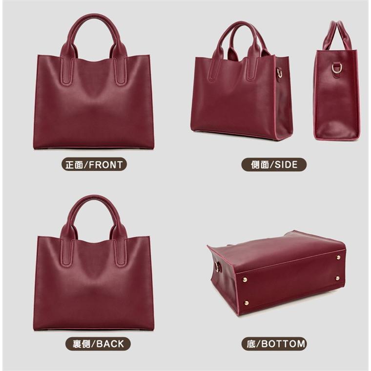 新作 レディースバッグ 本革 トートバッグ 大容量 牛革 ハンドバッグ
